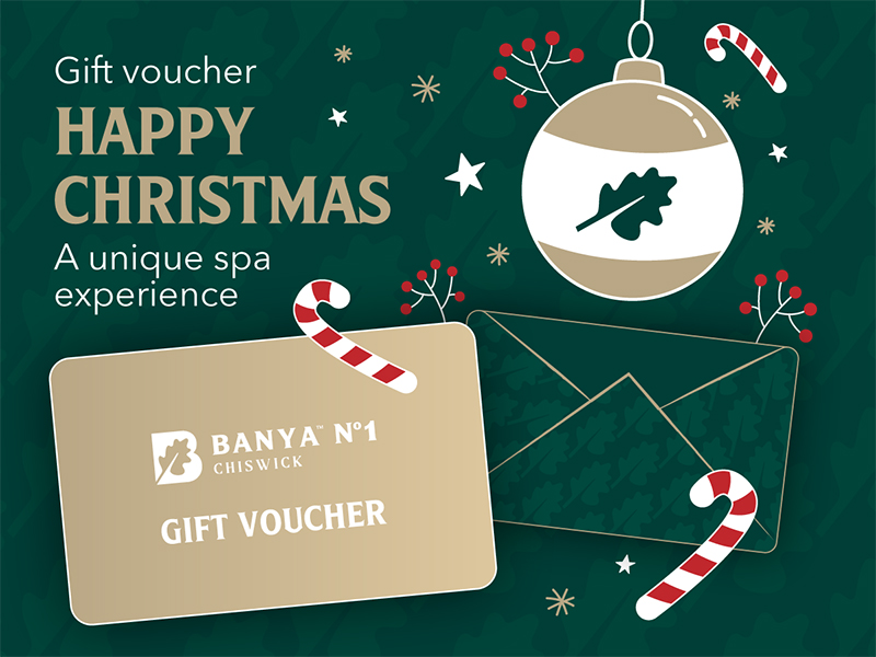 Christmas Spa voucher - Banya No.1 Chiswick