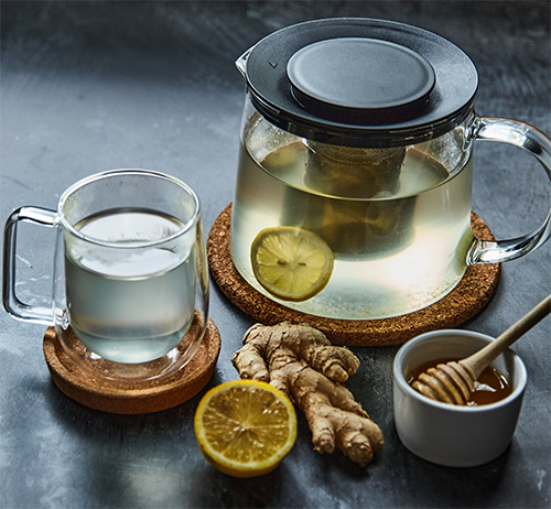 Lemon & Ginger Tea - Tea Selection - Banya No.1 - Chiswick