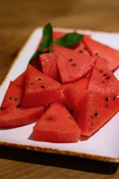 Watermelon - Summer - menu - Banya No.1 - Chiswick