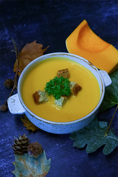 Pumpkin soup - Autumn specials - Banya No.1 - Chiswick