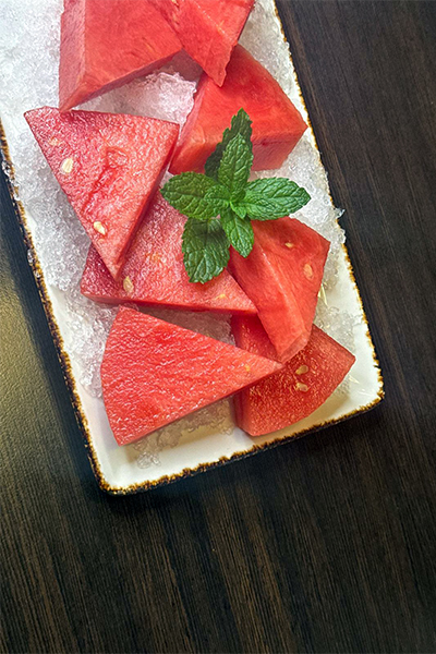 Watermelon - Summer - menu - Banya No.1 - Chiswick