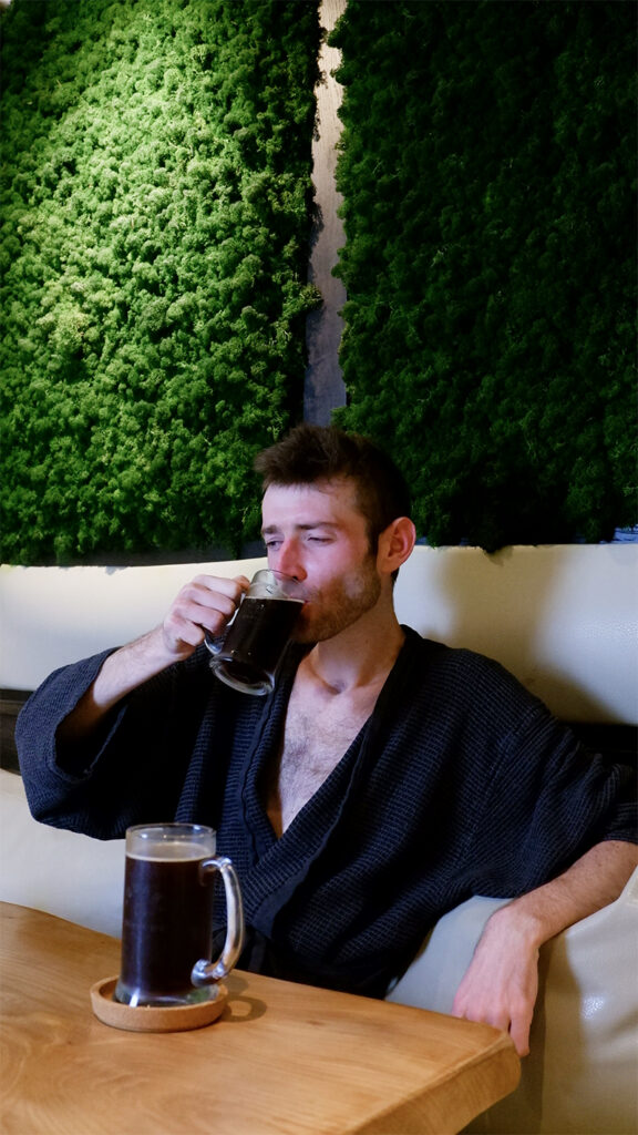 Real authentic draught kvass -Banya No.1 - Chiswick - London