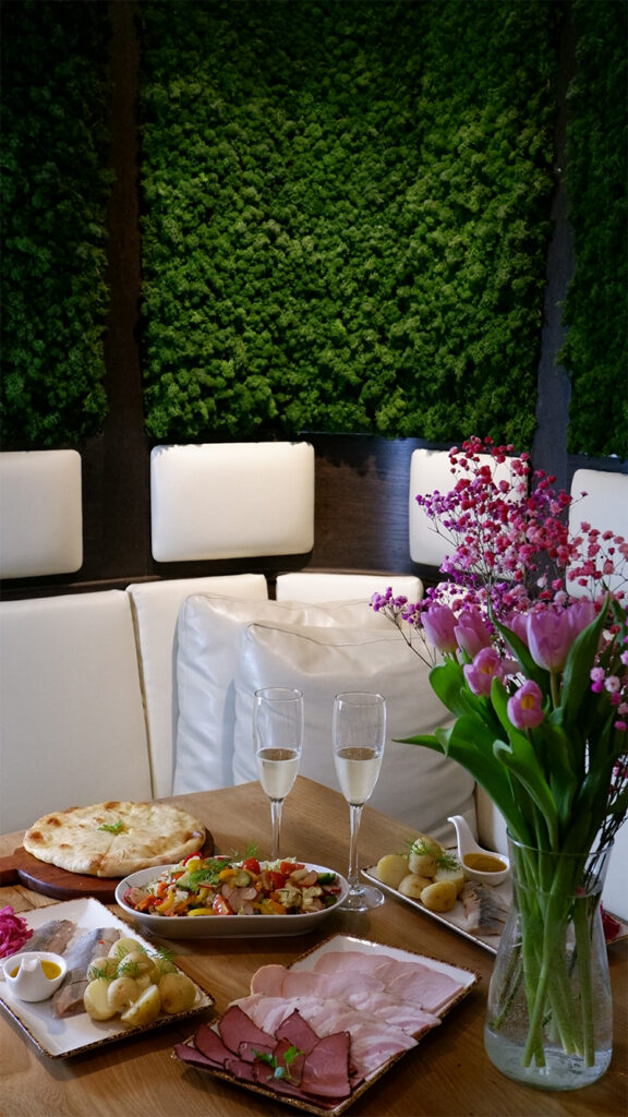 Private Karelia room - dining lounge - Spa - Banya No.1 -Chiswick - London