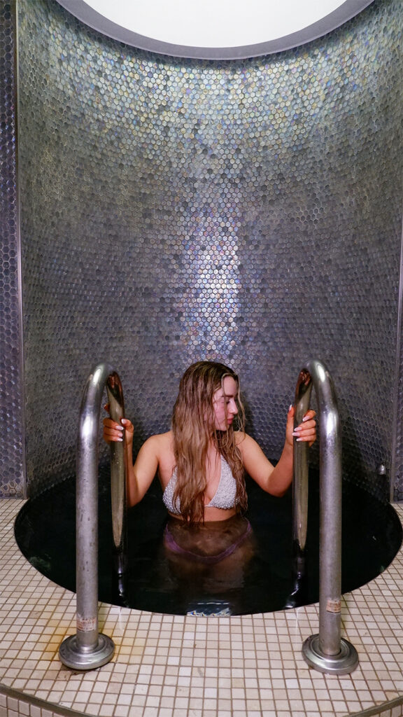 Sauna and plunge contrast - Banya No.1 - Chiswick - West London