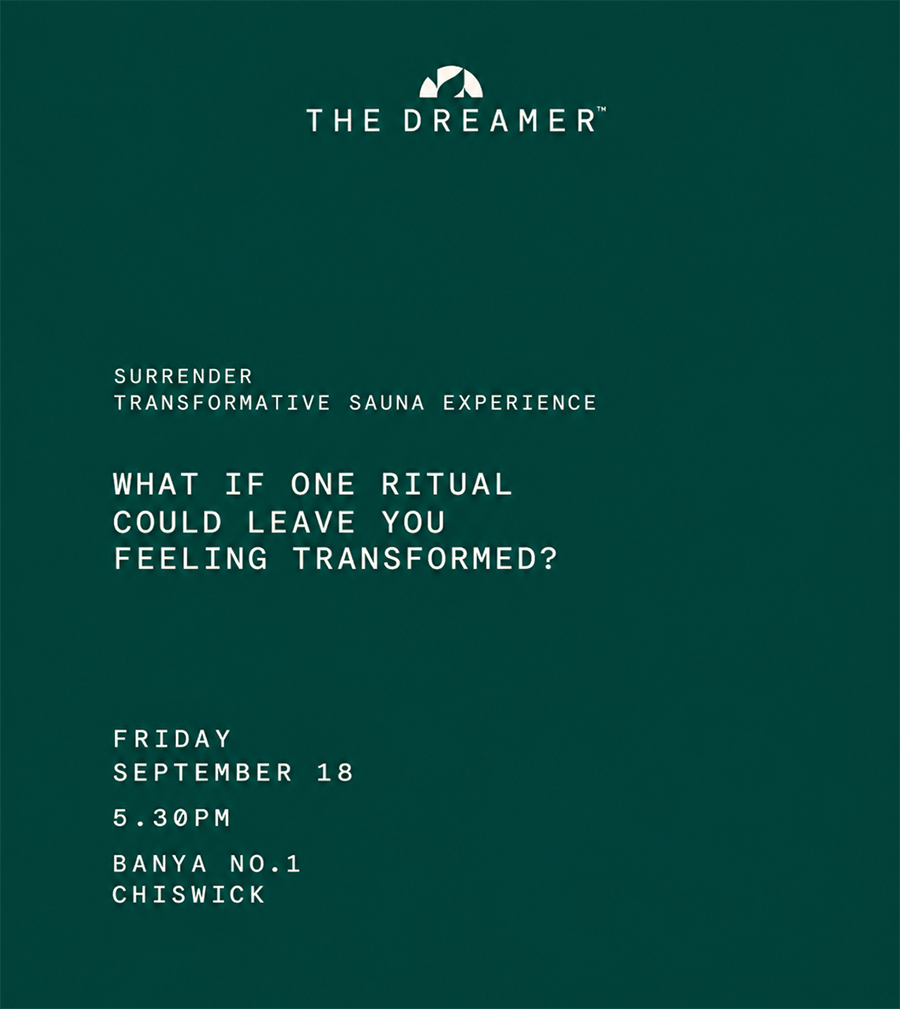 Surrender - Guided Sauna ritual - Spa event - Banya No.1 - Chiswick