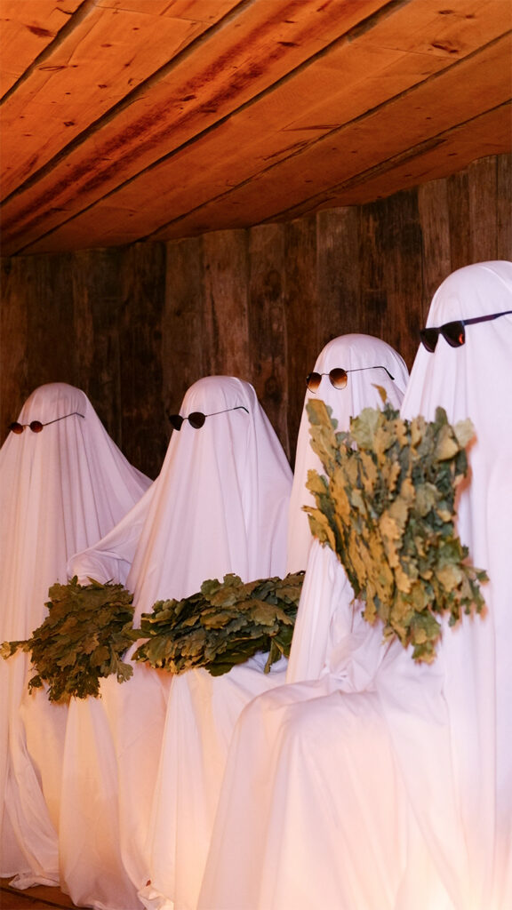 Ghost the Stress at Banya No.1 - Chiswick - sauna -West London -Happy Halloween