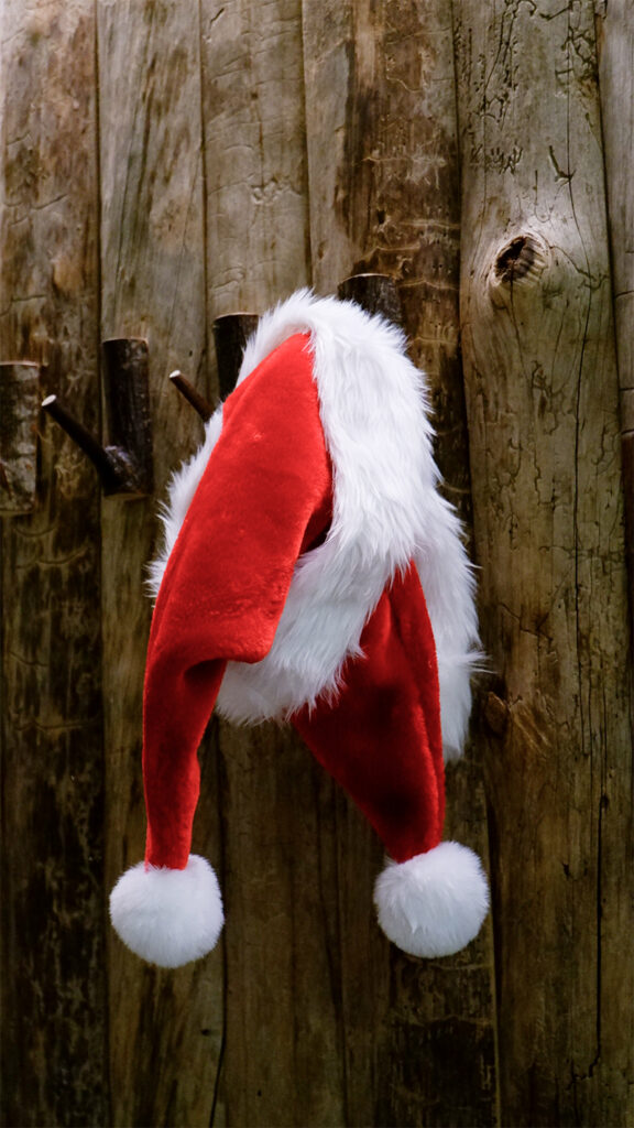 Santa hat - sauna - Christmas Spa - Banya No.1 - Chiswick - London. Christmas Party in West London – Celebrate at Banya No.1 - Chiswick